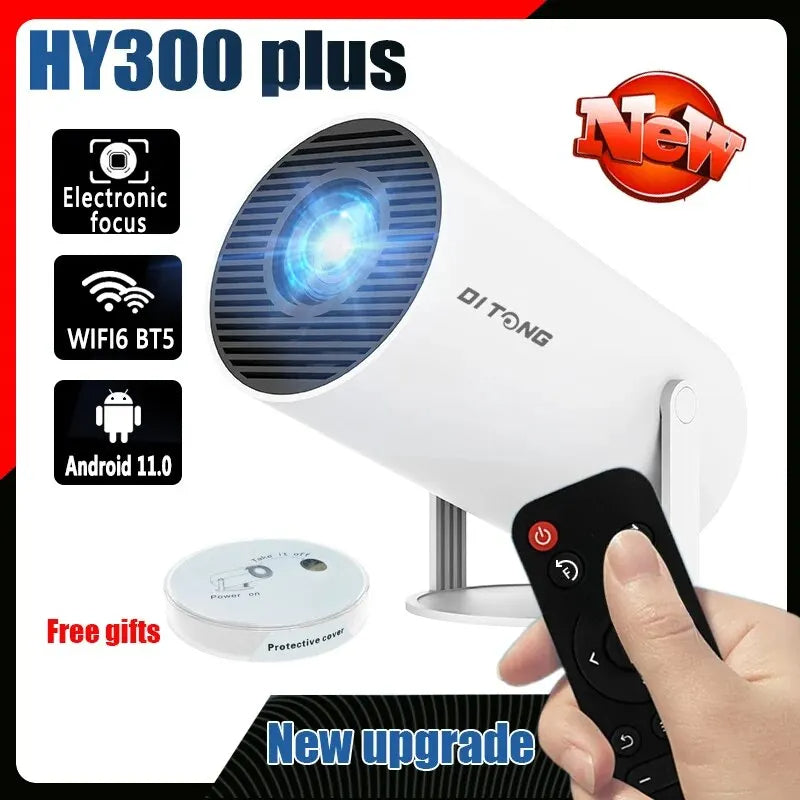 RAMDAN OFFER 49% OFF- Plus HD Projector Portatil 4K 1280x720P Android Wifi LED