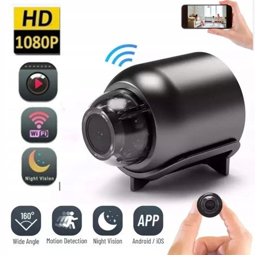 Mini Camera WiFi Video and Audio Recorder IP Cam Smart Home Night Vision